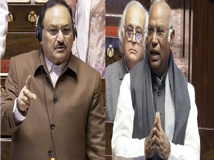 Parliament Session: 'Such action has not been taken after independence...', JP Nadda's reply to Kharge on Operation Sindoor | 'ट्रम्प यांनी २४ वेळा...', ऑपरेशन सिंदूरबाबत खरगेंच्या विधानावर जेपी नड्डा संतापले, म्हणाले... Parliament Session: 'Such action has not been taken after independence...', JP Nadda's reply to Kharge on Operation Sindoor | 'ट्रम्प यांनी २४ वेळा...', ऑपरेशन सिंदूरबाबत खरगेंच्या विधानावर जेपी नड्डा संतापले, म्हणाले...