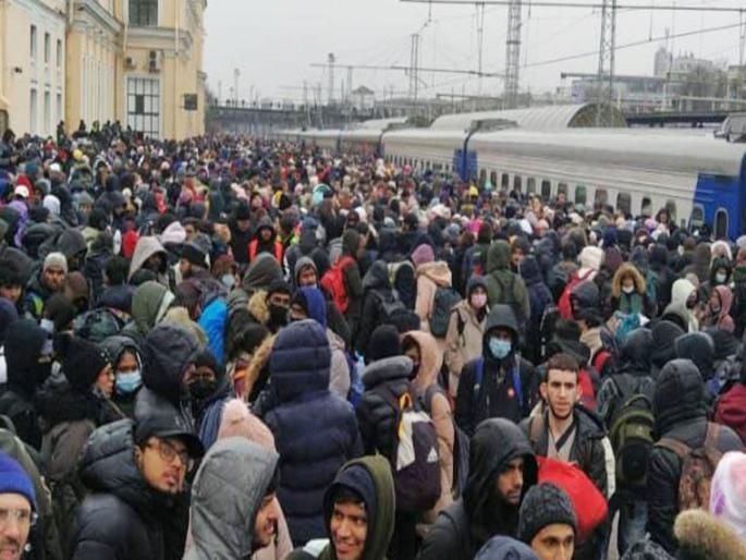 russia ukraine conflict indian blockade in kharkiv concerned parents center demanded immediate action | Russia-Ukraine Conflict: खार्कीव्हमध्ये भारतीयांची अडवणूक; पालकांच्या चिंतेत भर, केंद्राने तातडीने पाऊल उचलण्याची मागणी russia ukraine conflict indian blockade in kharkiv concerned parents center demanded immediate action | Russia-Ukraine Conflict: खार्कीव्हमध्ये भारतीयांची अडवणूक; पालकांच्या चिंतेत भर, केंद्राने तातडीने पाऊल उचलण्याची मागणी