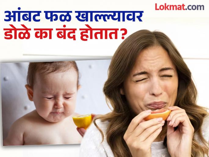 Why do eyes suddenly close after eating sour food? know the reason | जास्त आंबट खाल्ल्यावर डोळे अचानक बंद का होतात, झटका का बसतो? कारण वाचून व्हाल अवाक्... Why do eyes suddenly close after eating sour food? know the reason | जास्त आंबट खाल्ल्यावर डोळे अचानक बंद का होतात, झटका का बसतो? कारण वाचून व्हाल अवाक्...