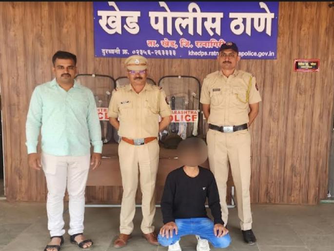Sextortion of youth in Khed Ratnagiri district, One arrested from Rajasthan | खेडमधील तरुणाचे सेक्सटॉर्शन, राजस्थानातून भामट्याला अटक Sextortion of youth in Khed Ratnagiri district, One arrested from Rajasthan | खेडमधील तरुणाचे सेक्सटॉर्शन, राजस्थानातून भामट्याला अटक
