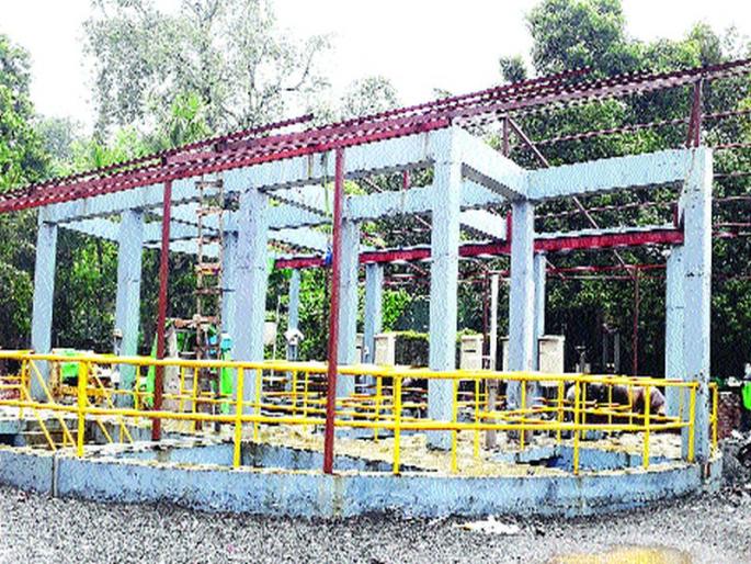 Sometime work of Seshan Nallah scheme is slow | खेमानी नाल्याच्या योजनेचे काम संथपणे Sometime work of Seshan Nallah scheme is slow | खेमानी नाल्याच्या योजनेचे काम संथपणे