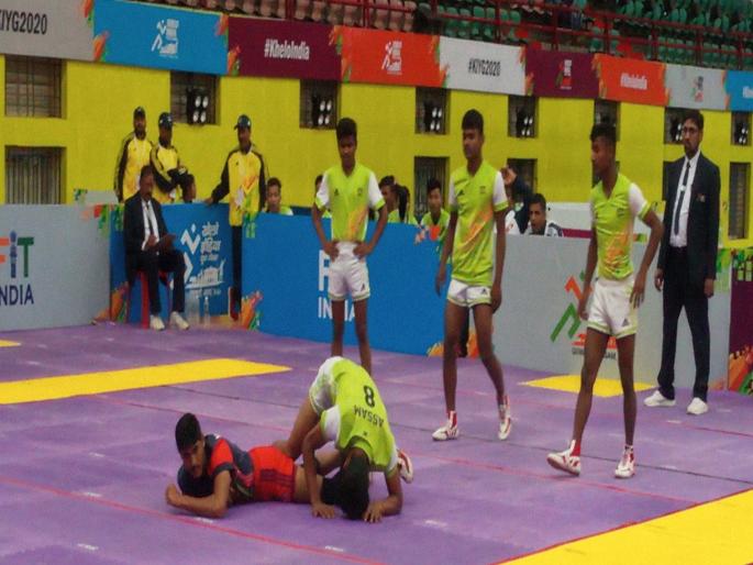 Khelo India 2020: Maharashtra Both Kabaddi teams in semifinals | खेलो इंडिया 2020 : महाराष्ट्राचे दोन्ही कबड्डी संघ उपांत्य फेरीत