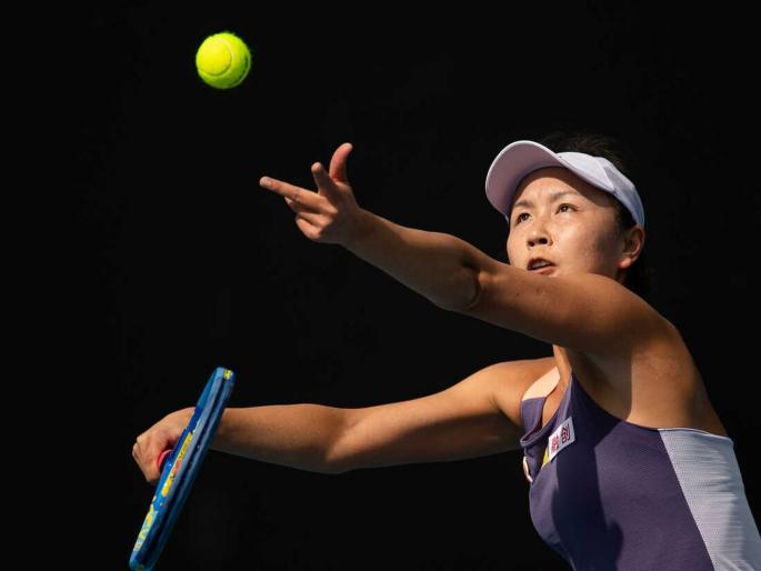 Chinese tennis star Peng Shuai makes sexual assault claims on Ex premier | China's Peng Shuai: चीनच्या स्टार टेनिस पटूचे माजी उप पंतप्रधानांकडून लैंगिक शोषण; आरोपाच्या अर्ध्या तासात पोस्ट डिलीट Chinese tennis star Peng Shuai makes sexual assault claims on Ex premier | China's Peng Shuai: चीनच्या स्टार टेनिस पटूचे माजी उप पंतप्रधानांकडून लैंगिक शोषण; आरोपाच्या अर्ध्या तासात पोस्ट डिलीट