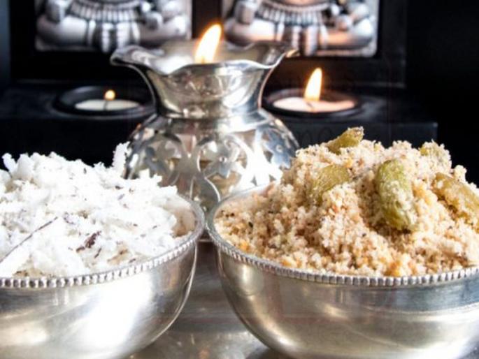 Ganesh Chaturthi 2019 : Ganesh festival special receipe how to make khirapat at home | Ganesh Chaturthi 2019 : विघ्नहर्त्याच्या प्रसादासाठी खास खिरापत रेसिपी! Ganesh Chaturthi 2019 : Ganesh festival special receipe how to make khirapat at home | Ganesh Chaturthi 2019 : विघ्नहर्त्याच्या प्रसादासाठी खास खिरापत रेसिपी!