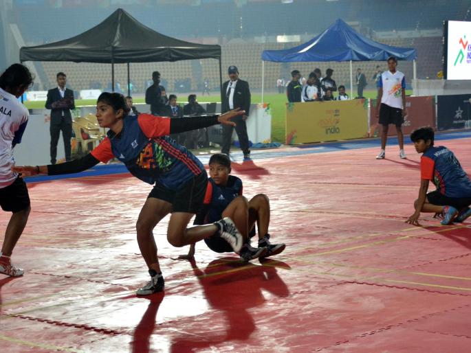Khelo India: Maharashtra's Kho-Kho team won first match | खेलो इंडिया : खो-खो मध्ये महाराष्ट्राची दिमाखदार सलामी Khelo India: Maharashtra's Kho-Kho team won first match | खेलो इंडिया : खो-खो मध्ये महाराष्ट्राची दिमाखदार सलामी