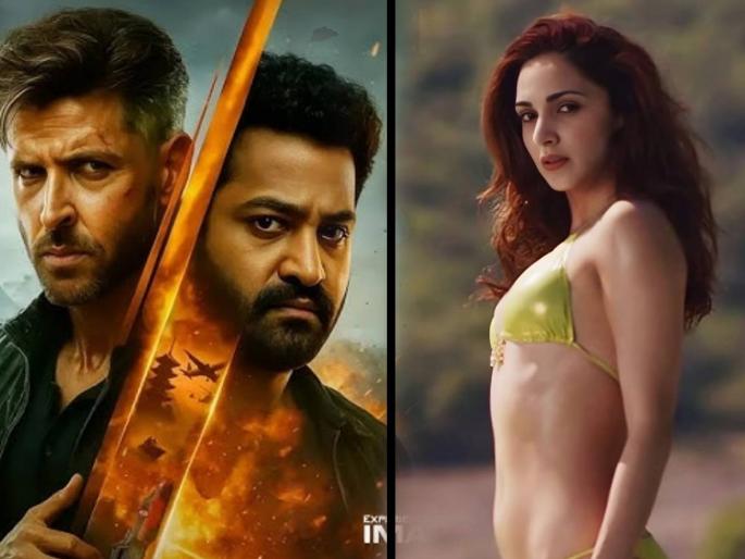 war 2 teaser pregnant kiara advani took all limelight in bikini look | 'वॉर २'च्या टीझरमध्ये दिसला प्रेग्नंट कियाराचा बिकिनी अवतार, हृतिक-Jr NTR सोडून अभिनेत्रीवर खिळल्या नजरा war 2 teaser pregnant kiara advani took all limelight in bikini look | 'वॉर २'च्या टीझरमध्ये दिसला प्रेग्नंट कियाराचा बिकिनी अवतार, हृतिक-Jr NTR सोडून अभिनेत्रीवर खिळल्या नजरा
