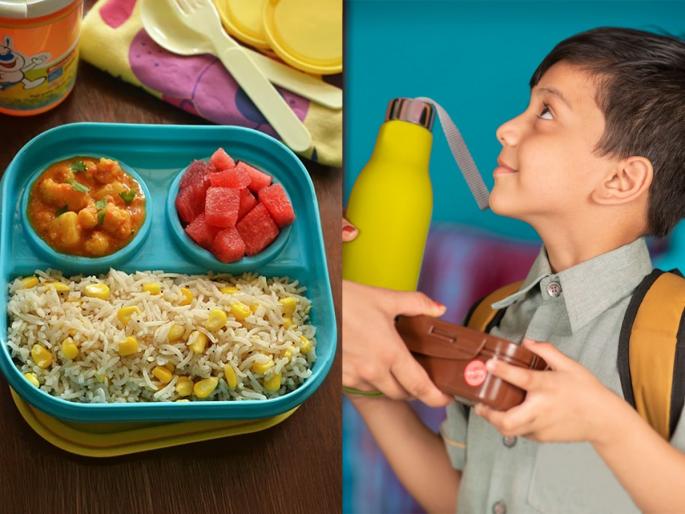 Kids School Lunch Box Simple ways to add more nutrition to your kids' lunch box | Kids School Lunch Box : मुलांच्या शाळेचा डबा : पोषण की अपाय? मुलांची खुरटते वाढ, पडतात कायमच आजारी...