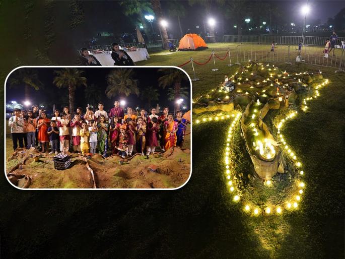 Relive Chhatrapati shivaji maharaj memories abroad Replica of Pratapgad made by children in Dubai | परदेशात छत्रपतींच्या आठवणींना उजाळा; दुबईत मुलांनी साकारली प्रतापगडाची प्रतिकृती Relive Chhatrapati shivaji maharaj memories abroad Replica of Pratapgad made by children in Dubai | परदेशात छत्रपतींच्या आठवणींना उजाळा; दुबईत मुलांनी साकारली प्रतापगडाची प्रतिकृती
