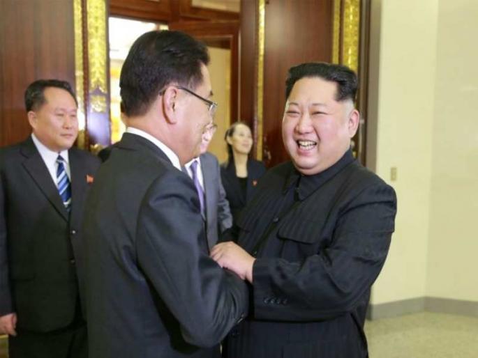 Kim Jong Un Offers To Visit Seoul 'Any Time If You Invite Me': South Korea | तुम्ही फक्त बोलवा, मी कधीही सेऊलला येईन- किम जोंगचा द. कोरियाला प्रतिसाद Kim Jong Un Offers To Visit Seoul 'Any Time If You Invite Me': South Korea | तुम्ही फक्त बोलवा, मी कधीही सेऊलला येईन- किम जोंगचा द. कोरियाला प्रतिसाद