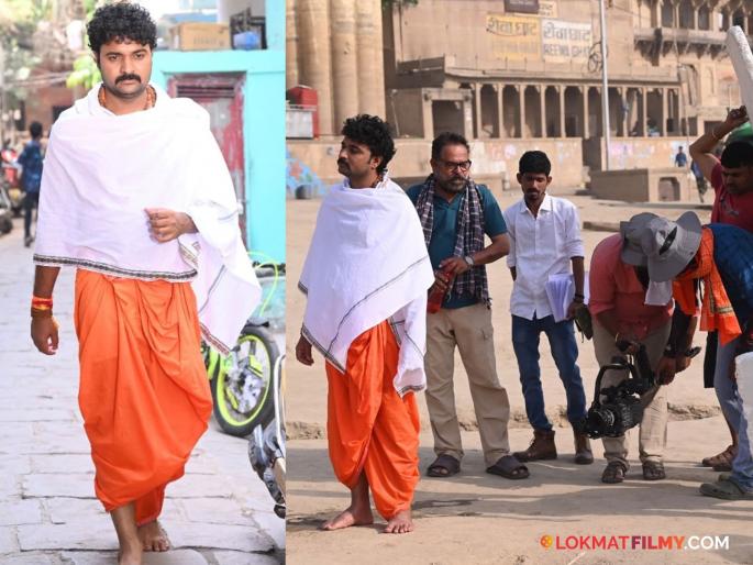 Kiran Gaikwad cycled 8-9 kilometers continuously in Varanasi for the shoot of 'Devmanus', said... | 'देवमाणूस'च्या शूटसाठी किरण गायकवाडने वाराणसीमध्ये चालवली ८-९ किलोमीटर सलग सायकल, म्हणाला... Kiran Gaikwad cycled 8-9 kilometers continuously in Varanasi for the shoot of 'Devmanus', said... | 'देवमाणूस'च्या शूटसाठी किरण गायकवाडने वाराणसीमध्ये चालवली ८-९ किलोमीटर सलग सायकल, म्हणाला...
