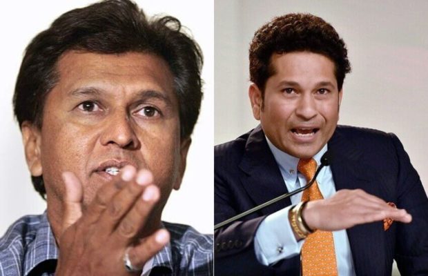 Kiran More kick off Sachin Tendulkar in the field of | सचिन तेंडुलकरला किरण मोरेंनी मैदानातच मारली होती लाथ