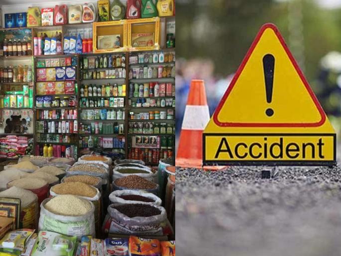 Went to get groceries and lost his life in an accident; A young man riding a bike died after being hit by a container at Talegaon station | किराणा आणायला गेला अन् अपघातात जीव गमावला; कंटेनरच्या धडकेने दुचाकीस्वार तरुणाचा मृत्यू Went to get groceries and lost his life in an accident; A young man riding a bike died after being hit by a container at Talegaon station | किराणा आणायला गेला अन् अपघातात जीव गमावला; कंटेनरच्या धडकेने दुचाकीस्वार तरुणाचा मृत्यू
