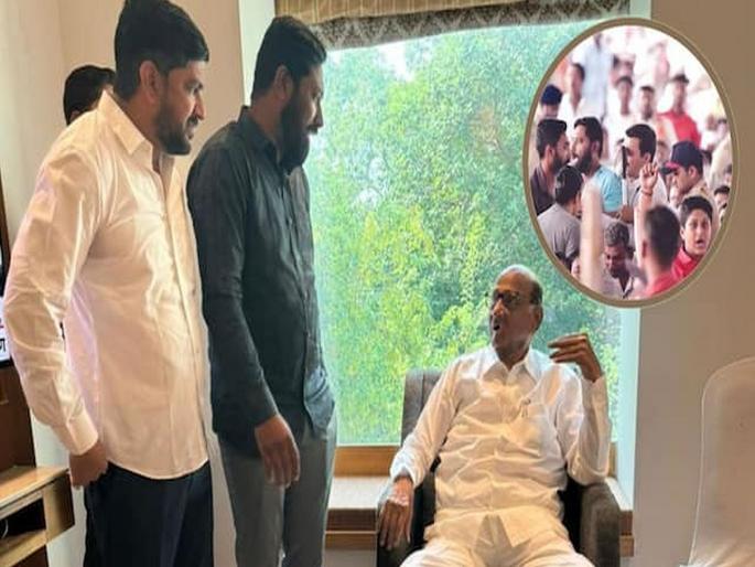 Loksabha Election 2024 - "I went to Narendra Modi Sabha Not a Sharad Pawar NCP Party Worker, but as a farmer" Kiran Sanap Meet Sharad Pawar | "मी शरद पवारांच्या राष्ट्रवादीचा कार्यकर्ता, पण शेतकरी म्हणून मोदींच्या सभेला गेलो"