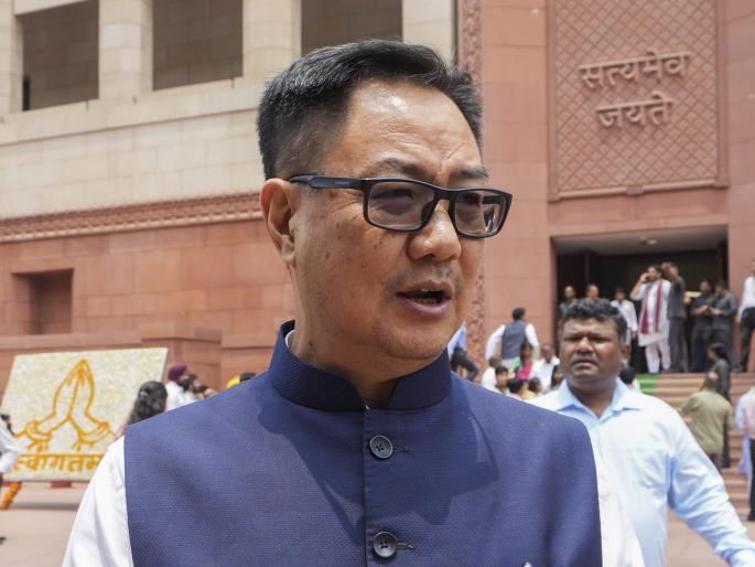 Operation Sindoor: Government agrees to discuss Operation Sindoor, date also fixed; Union Minister Rijiju's information | ऑपरेशन सिंदूरवर चर्चा करण्यास सरकार तयार, तारीखही ठरली; केंद्रीय मंत्री रिजिजूंची माहिती Operation Sindoor: Government agrees to discuss Operation Sindoor, date also fixed; Union Minister Rijiju's information | ऑपरेशन सिंदूरवर चर्चा करण्यास सरकार तयार, तारीखही ठरली; केंद्रीय मंत्री रिजिजूंची माहिती