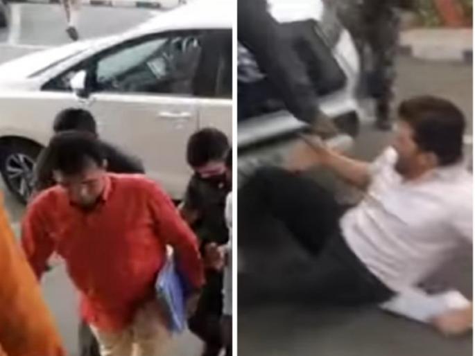 Filed a case against eight Shiv Sainiks in connection with the attack on Kirit Somaiya | किरीट सोमय्या यांच्यावरील हल्ल्याप्रकरणी आठ शिवसैनिकांविरोधात पुण्यात गुन्हा दाखल Filed a case against eight Shiv Sainiks in connection with the attack on Kirit Somaiya | किरीट सोमय्या यांच्यावरील हल्ल्याप्रकरणी आठ शिवसैनिकांविरोधात पुण्यात गुन्हा दाखल