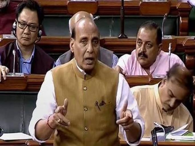 There is no mutually agreed Line of Actual Control between India & China | आपलं नौदलही अनेकदा चिनी हद्दीत जातं- राजनाथ सिंह There is no mutually agreed Line of Actual Control between India & China | आपलं नौदलही अनेकदा चिनी हद्दीत जातं- राजनाथ सिंह