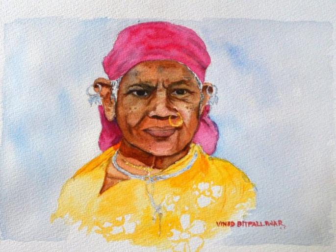 Women of Arewada live in Italy exhibition; An introduction to Lokjeevan In gadchiroli | आरेवाडाची महिला थेट झळकली इटलीच्या प्रदर्शनात; लाेकजीवनाची ओळख Women of Arewada live in Italy exhibition; An introduction to Lokjeevan In gadchiroli | आरेवाडाची महिला थेट झळकली इटलीच्या प्रदर्शनात; लाेकजीवनाची ओळख