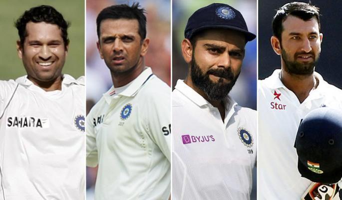 Sachin Tendulkar, Rahul Dravid, Virat Kohli and Cheteshwar Pujara should be ranked in the Test century, the question asked at KBC ... | सचिन, द्रविड, कोहली आणि पुजारा यांचा कसोटी शतकांनुसार क्रम लावावा, केबीसीमध्ये विचारला प्रश्न...