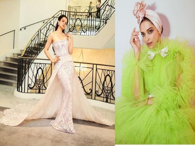 Cannes 2019: Kangana Ranaut's Princess Look, Deepika Padukone's Green Outfit, Ranveer's Love Show on Deepika's Photos | Cannes 2019 : कंगना रानौतचा प्रिन्सेस लूक तर दीपिका पादुकोणचा ग्रीन आऊटफिट, दीपिकांच्या फोटोंवर रणवीरच्या प्रेमाचा वर्षाव Cannes 2019: Kangana Ranaut's Princess Look, Deepika Padukone's Green Outfit, Ranveer's Love Show on Deepika's Photos | Cannes 2019 : कंगना रानौतचा प्रिन्सेस लूक तर दीपिका पादुकोणचा ग्रीन आऊटफिट, दीपिकांच्या फोटोंवर रणवीरच्या प्रेमाचा वर्षाव