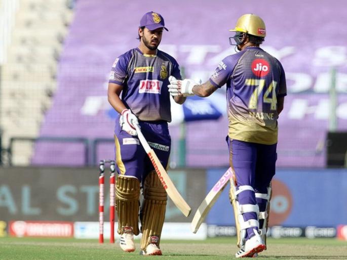 DC vs KKR Latest News : Nitish Rana 81, Sunil Narine 64, Kolkata Knight Riders score 194/6 in their 20 overs | DC vs KKR Latest News : नितिश राणा-सुनील नरीन यांची विक्रमी भागीदारी, KKRनं उभा केला धावांचा डोंगर