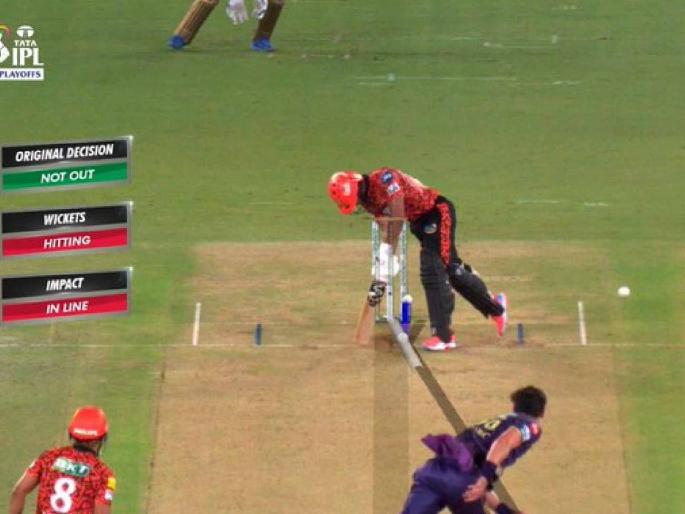 IPL 2024 KKR vs SRH, Qualifier 1 Live Marathi : Rahul Tripathi was out there, but KKR didn't review, Tripathi score fifty  | समोर दिसतोय राहुल त्रिपाठी OUT आहे, अम्पायरने नाबाद दिले; मिचेल स्टार्कच्या चुकीने वाढले संकट 