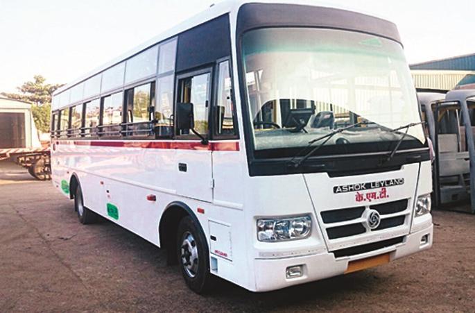 KMT bus 'Phul' on Jotiba road | जोतिबा मार्गावरील केएमटीची बस ‘फुल्ल’ KMT bus 'Phul' on Jotiba road | जोतिबा मार्गावरील केएमटीची बस ‘फुल्ल’