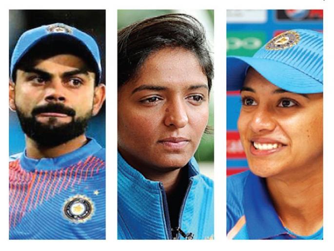  Kohli, Harmanpreet, Manadhana to be among 'greatest cricketer' | कोहली, हरमनप्रीत, मानधना ठरले ‘सर्वोत्कृष्ट क्रिकेटपटू’