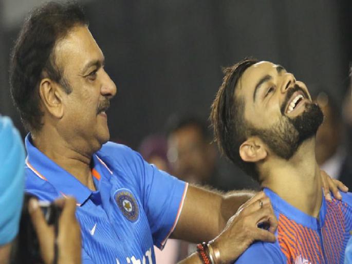 Ravi Shastri praise Virat Kohli | दिवसागणिक विराट कोहलीची कामगिरी उंचावतेय, रवी शास्त्रींकडून कौतुक 