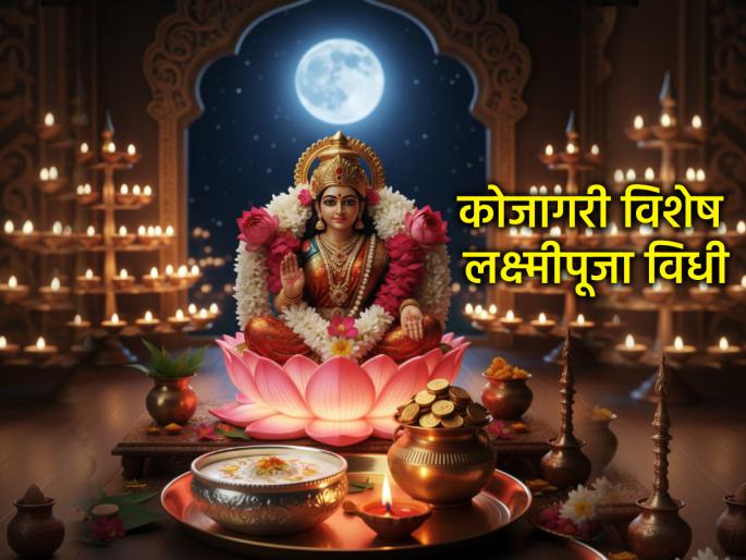 Kojagiri Purnima 2025: According to scriptures, staying awake and worshipping on the night of Kojagiri brings blessings of Lakshmi; Read the fast rituals! | Kojagiri Purnima 2025: शास्त्रानुसार कोजागरीच्या रात्री जागरण आणि पूजा केल्याने होते लक्ष्मीकृपा; वाचा व्रतविधी!