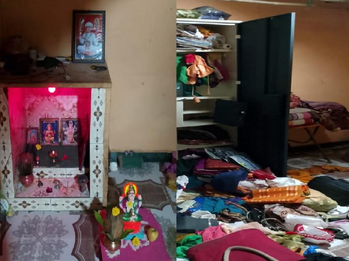 Thieves break into seven houses on Lakshmi Pujan day itself in Sangli | Sangli: लक्ष्मीपूजन दिवशीच चोरट्यांचा धुमाकुळ, सात घरे फोडली Thieves break into seven houses on Lakshmi Pujan day itself in Sangli | Sangli: लक्ष्मीपूजन दिवशीच चोरट्यांचा धुमाकुळ, सात घरे फोडली