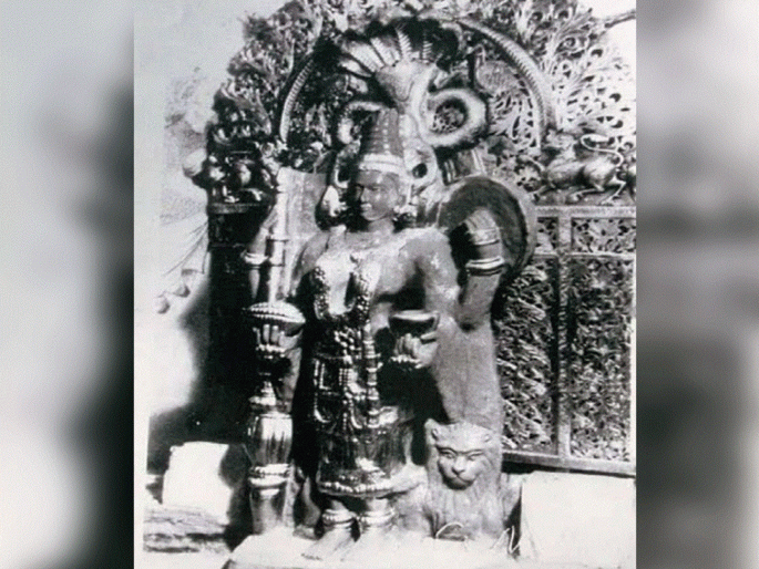 It has been 309 years since the restoration of the idol of Karvir resident Ambabai | Kolhapur: करवीरनिवासिनी अंबाबाईच्या मूर्ती पुनर्प्रतिष्ठापनेला ३०९ वर्षे पूर्ण It has been 309 years since the restoration of the idol of Karvir resident Ambabai | Kolhapur: करवीरनिवासिनी अंबाबाईच्या मूर्ती पुनर्प्रतिष्ठापनेला ३०९ वर्षे पूर्ण