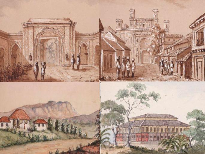 A treasure trove of 167 year old paintings of buildings in Kolhapur has been discovered | कोल्हापुरातील वास्तूंच्या चित्रांचा १६७ वर्षांपूर्वीचा खजिना गवसला, पूर्वी शहरात कुठून होता प्रवेश..जाणून घ्या A treasure trove of 167 year old paintings of buildings in Kolhapur has been discovered | कोल्हापुरातील वास्तूंच्या चित्रांचा १६७ वर्षांपूर्वीचा खजिना गवसला, पूर्वी शहरात कुठून होता प्रवेश..जाणून घ्या