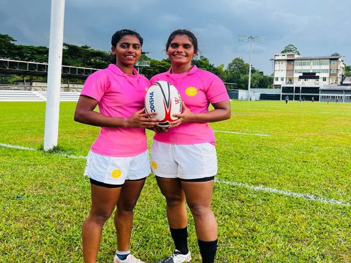Kolhapur's Vaishnavi, Kalyani Patil in Indian squad for Asian Rugby Championship | ताकदीसोबतच चपळाई; डोळ्यांत धग अन् अंगात ‘रग’बी, कोल्हापूरच्या वैष्णवी, कल्याणी आशियाई रग्बी स्पर्धेसाठी भारतीय संघात Kolhapur's Vaishnavi, Kalyani Patil in Indian squad for Asian Rugby Championship | ताकदीसोबतच चपळाई; डोळ्यांत धग अन् अंगात ‘रग’बी, कोल्हापूरच्या वैष्णवी, कल्याणी आशियाई रग्बी स्पर्धेसाठी भारतीय संघात