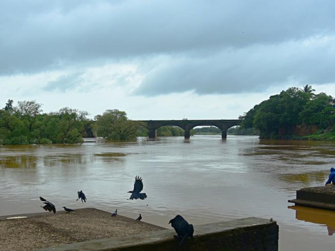Rainfall in Kolhapur district, water level of rivers decreases | कोल्हापूर जिल्ह्यात पावसाची उघडीप, नद्यांच्या पाणी पातळीत घट Rainfall in Kolhapur district, water level of rivers decreases | कोल्हापूर जिल्ह्यात पावसाची उघडीप, नद्यांच्या पाणी पातळीत घट