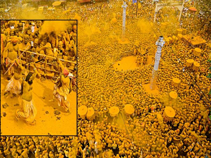 Sri Vitthal Birdev Yatra at Pattankodoli started with enthusiasm Inflation will rise, political upheaval and saffron will fly; Prediction of Farande Baba in Pattanakodoli | Kolhapur: पट्टणकोडोलीतील विठ्ठल बिरदेव यात्रेत भंडाऱ्यात लाखो भाविक न्हाले..! Sri Vitthal Birdev Yatra at Pattankodoli started with enthusiasm Inflation will rise, political upheaval and saffron will fly; Prediction of Farande Baba in Pattanakodoli | Kolhapur: पट्टणकोडोलीतील विठ्ठल बिरदेव यात्रेत भंडाऱ्यात लाखो भाविक न्हाले..!