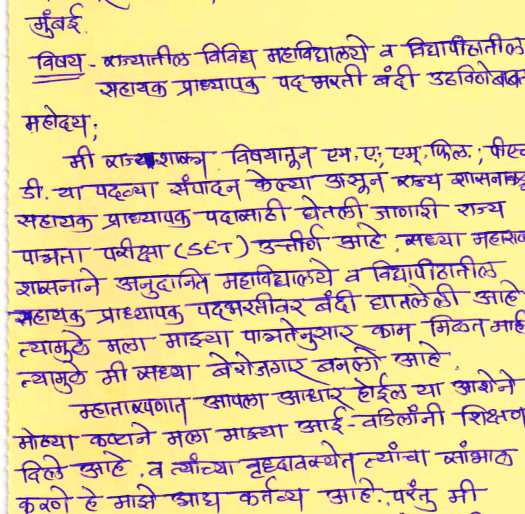 To send letters daily to the Chancellor | कुलपतींना रोज पत्रे पाठविणार To send letters daily to the Chancellor | कुलपतींना रोज पत्रे पाठविणार
