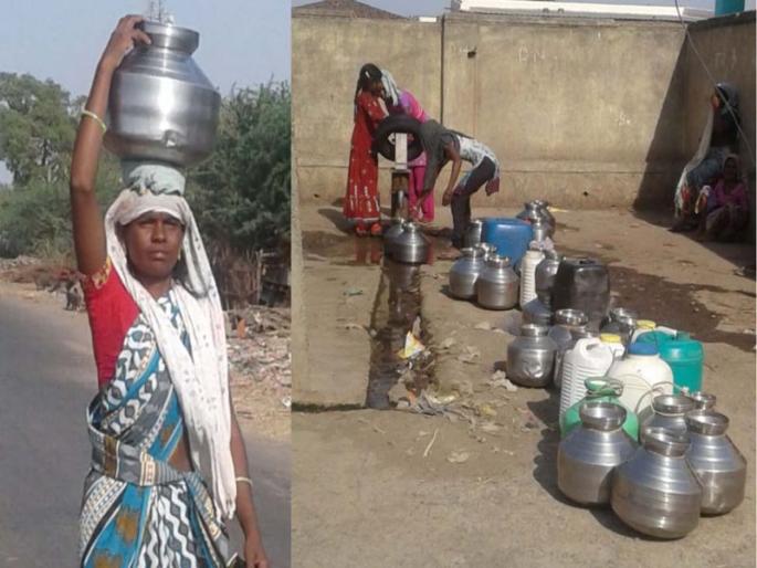 Water supply for a week: Kolada village status | आठवडय़ातून तासभर पाणीपुरवठा : कोळदा गावाची स्थिती Water supply for a week: Kolada village status | आठवडय़ातून तासभर पाणीपुरवठा : कोळदा गावाची स्थिती