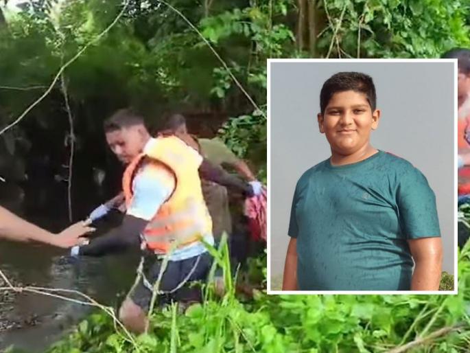 Death of Aman Bhaldar who was swept away by the water of the stream: Confusion in the area | ओढ्याला आलेल्या पाण्यात वाहून गेलेला विद्यार्थी अमान भालदारचा मृत्यू: परिसरात हळहळ 