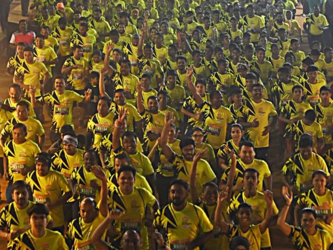 Kolhapurkar ran in jubilation on Sunday morning; Great response to 'Lokmat Mahamarathon' | कोल्हापूरकर रविवारी जल्लोषात धावले ; ‘लोकमत महामॅरेथॉन’ला मिळाला कमालीचा प्रतिसाद Kolhapurkar ran in jubilation on Sunday morning; Great response to 'Lokmat Mahamarathon' | कोल्हापूरकर रविवारी जल्लोषात धावले ; ‘लोकमत महामॅरेथॉन’ला मिळाला कमालीचा प्रतिसाद