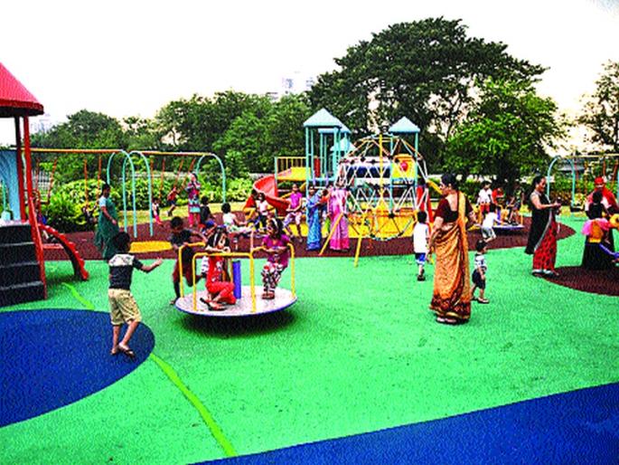 The inauguration of the Amusement Park, the state-of-the-art sports utensils | दस-याच्या मुहूर्तावरकोपरीतील अॅम्युजमेंट पार्कचे लोकार्पण, अत्याधुनिक दर्जाच्या खेळणी The inauguration of the Amusement Park, the state-of-the-art sports utensils | दस-याच्या मुहूर्तावरकोपरीतील अॅम्युजमेंट पार्कचे लोकार्पण, अत्याधुनिक दर्जाच्या खेळणी