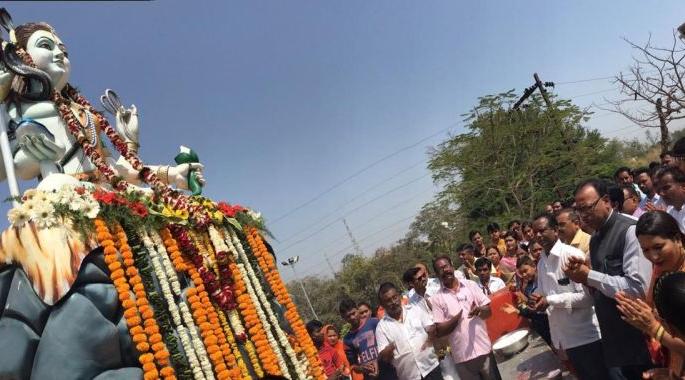 Alarm Har Har Mahadev in Nagpur's Shivalayas | नागपुरात शिवालयांमध्ये गुंजला हर हर महादेवचा गजर