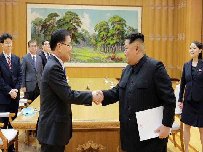 Kim Jong-un to meet Moon Jae-in at Korean border for summit | 1953 नंतर प्रथमच उत्तर कोरियन नेता जाणार दक्षिण कोरियामध्ये Kim Jong-un to meet Moon Jae-in at Korean border for summit | 1953 नंतर प्रथमच उत्तर कोरियन नेता जाणार दक्षिण कोरियामध्ये