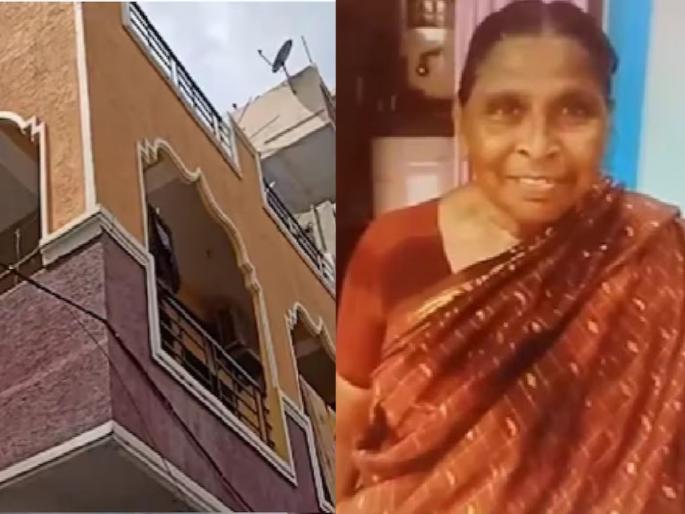 elderly woman killed after thrown from balcony by mentally disturbed grandson in secunderabad | भयंकर! आईने ५० रुपये न दिल्याने 'त्याने' रागाच्या भरात आजीला बाल्कनीतून खाली फेकलं अन्...