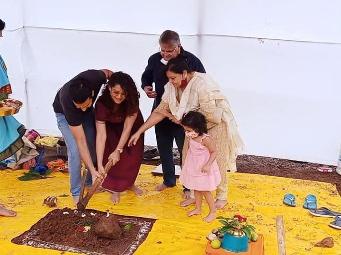 Bhumipujan in Chitranagar of Raja Jotiba series of Deccan | दख्खनचा राजा जोतिबा मालिकेचे कोल्हापूर चित्रनगरीत भूमिपूजन Bhumipujan in Chitranagar of Raja Jotiba series of Deccan | दख्खनचा राजा जोतिबा मालिकेचे कोल्हापूर चित्रनगरीत भूमिपूजन