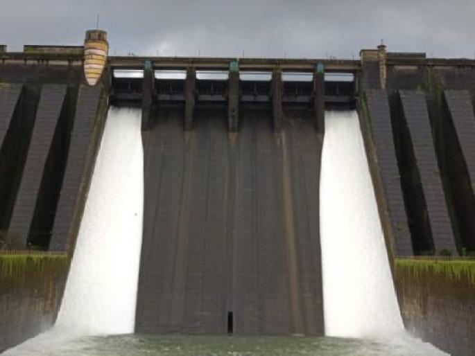 Coyna dam doors closed at dawn; Rainfall in Satara district  | कोयनेचे दरवाजे पहाटे बंद, सकाळी उघडले; सातारा जिल्ह्यात पावसाची उघडीप 