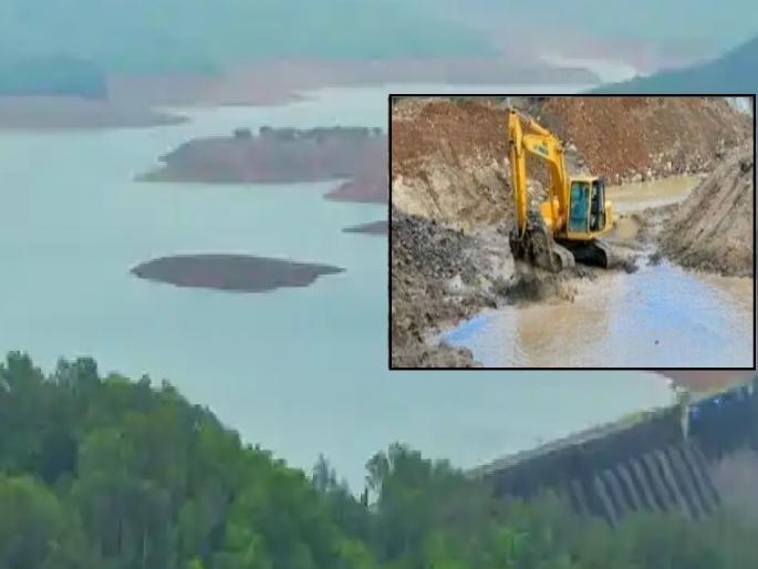 15 TeamMCs in the state are running water in the silt in the dams, silt free dam works are on war footing in Satara | राज्यातील १५ टीमएमसी पाणी रुतून बसलेय धरणांमधील गाळात, साताऱ्यात 'गाळमुक्त धरण'ची कामे युद्धपातळीवर सुरू