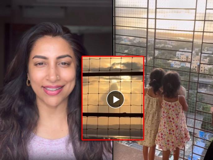 kranti redkar shared daughters video seen lord mahadev in sky | क्रांती रेडकरच्या मुलींना आकाशात दिसले शंकर भगवान, अभिनेत्रीने शेअर केला व्हिडीओ, होतोय कौतुकाचा वर्षाव kranti redkar shared daughters video seen lord mahadev in sky | क्रांती रेडकरच्या मुलींना आकाशात दिसले शंकर भगवान, अभिनेत्रीने शेअर केला व्हिडीओ, होतोय कौतुकाचा वर्षाव