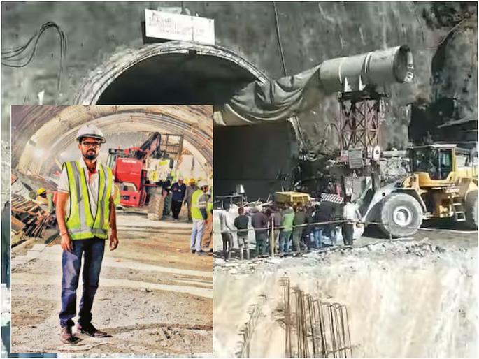 Maharashtra's Krishna Dale rushes to help in uttarkashi tunnel accident, 3 days in tunnel in 'rescue operation' | महाराष्ट्राचा कृष्णा उत्तरेत मदतीला धावला, ‘रेस्क्यू ऑपरेशन’मध्ये ३ दिवस बोगद्यात