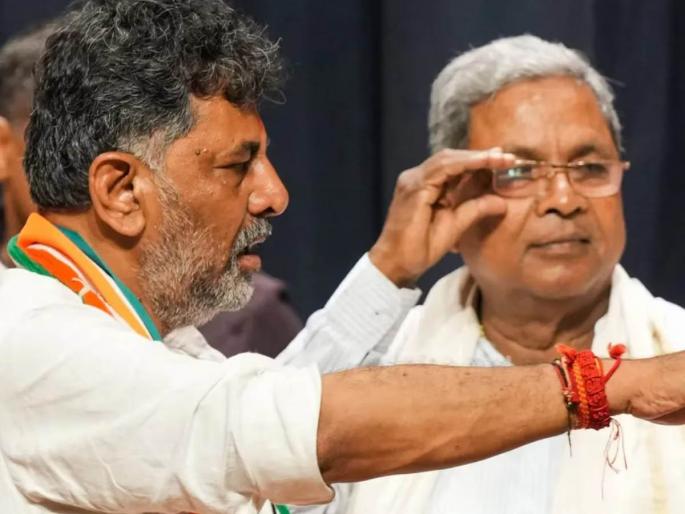 karnataka congress headache now mlas are getting over ministry | कर्नाटक काँग्रेसमध्ये पुन्हा गोंधळ! मुख्यमंत्रीपदानंतर आता खातेवाटपावरुन रस्सीखेच karnataka congress headache now mlas are getting over ministry | कर्नाटक काँग्रेसमध्ये पुन्हा गोंधळ! मुख्यमंत्रीपदानंतर आता खातेवाटपावरुन रस्सीखेच