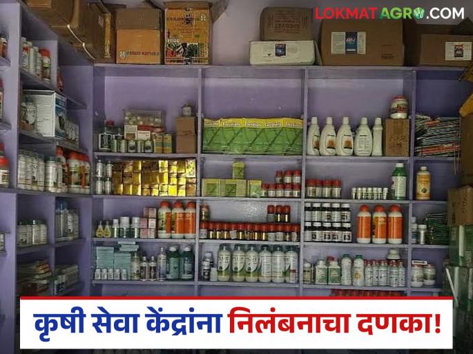 latest news Fake Fertilizers: Crackdown on those who break rules during kharif season; 10 agricultural centers in 'these' district face suspension | Fake Fertilizers : खरीप काळात नियम तोडणाऱ्यांवर चाप; 'या' जिल्ह्यातील १० कृषी केंद्रांना निलंबनाचा दणका